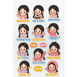 Sticker pack cover