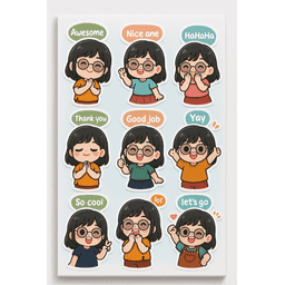 Sticker pack cover